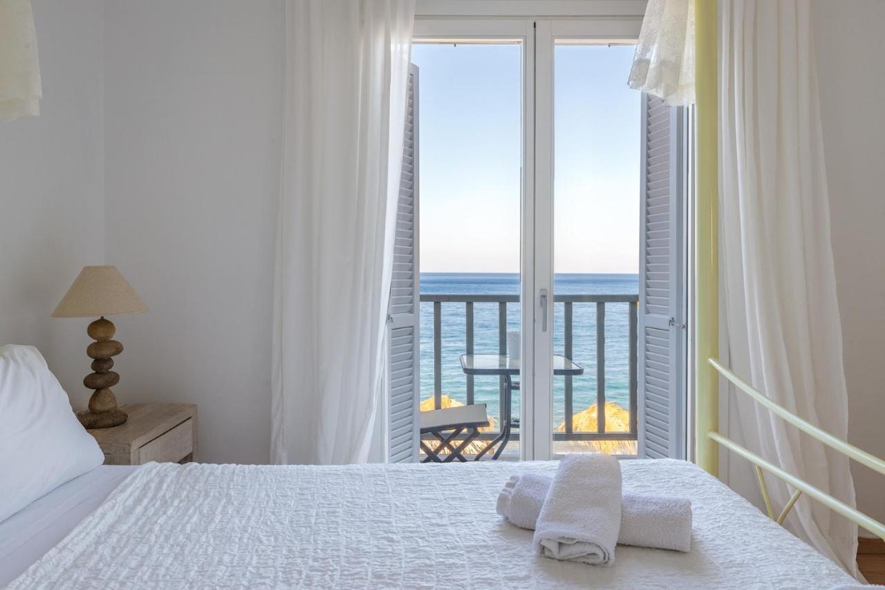 Uno Luxury Apartment With Sea View Livadia  ภายนอก รูปภาพ